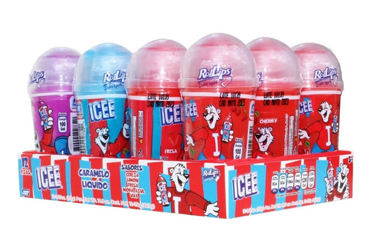 Rol Lips Icee con 12 piezas.