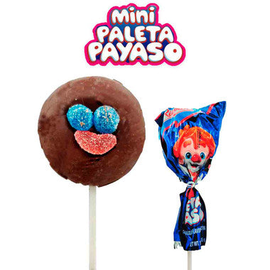 Paleta Payaso mini con 15 paletas.