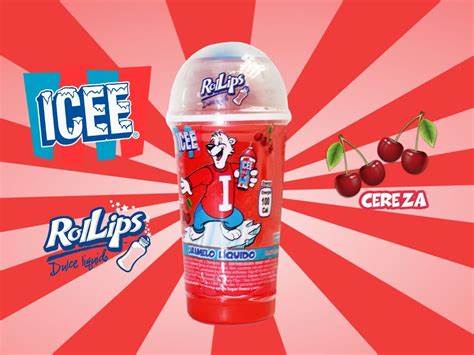 Rol Lips Icee con 12 piezas.