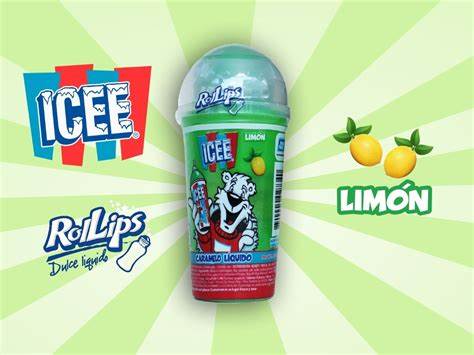 Rol Lips Icee con 12 piezas.