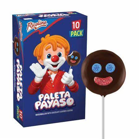 Paleta Payaso con 10 paletas