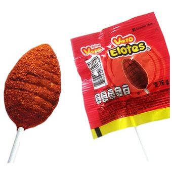 Paleta Elote con chile Vero con 40 piezas.